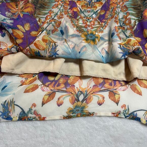 Women's Sleeveless Scoop Neck Mini Dress Size X-Small Fairycore Whimsigoth - Picture 4 of 8